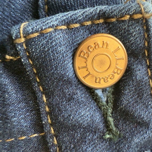 L.L. Bean-Jeans-Favorite FIt-Straight Leg-Size 6-Women's-Denim-Blue-Very good - Picture 5 of 11